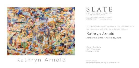 Kathryn Arnold, 'Here and Now', oil on canvas 48 x 64"